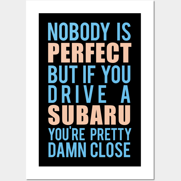 Subaru Owners Wall Art by VrumVrum